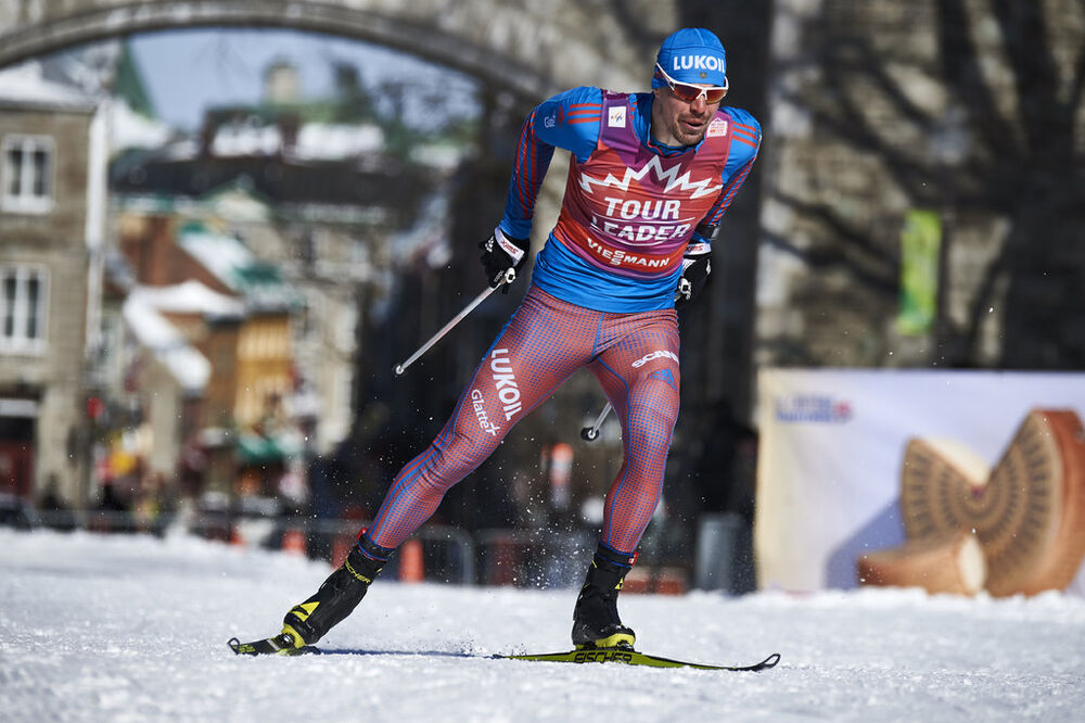 04.03.2016, Quebec, Canada (CAN):Sergey Ustiugov (RUS) - FIS world cup cross-country, individual sprint, Quebec (CAN). www.nordicfocus.com. © Felgenhauer/NordicFocus. Every downloaded picture is fee-liable.