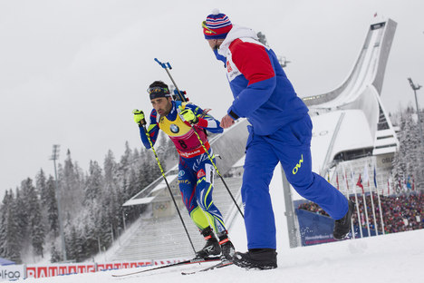 05.03.2016, Oslo, Norway (NOR):Martin Fourcade (FRA) - IBU world championships biathlon, sprint men, Oslo (NOR). www.nordicfocus.com. © NordicFocus. Every downloaded picture is fee-liable. NordicFocus 05.03.2016, Oslo, Norway (NOR):Martin Fourcade (FRA) - IBU world championships biathlon, sprint men, Oslo (NOR). www.nordicfocus.com. © NordicFocus. Every downloaded picture is fee-liable.