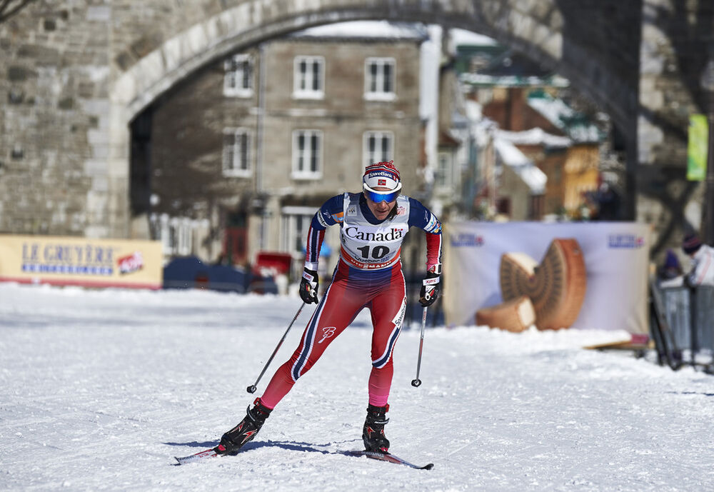 04.03.2016, Quebec, Canada (CAN):Heidi Weng (NOR) - FIS world cup cross-country, individual sprint, Quebec (CAN). www.nordicfocus.com. © Felgenhauer/NordicFocus. Every downloaded picture is fee-liable.