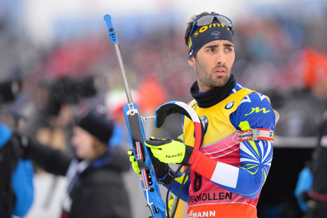 05.03.2016, Oslo, Norway (NOR):Martin Fourcade (FRA) - IBU world championships biathlon, sprint men, Oslo (NOR). www.nordicfocus.com. © Tumashov/NordicFocus. Every downloaded picture is fee-liable. Tumashov/NordicFocus 05.03.2016, Oslo, Norway (NOR):Martin Fourcade (FRA) - IBU world championships biathlon, sprint men, Oslo (NOR). www.nordicfocus.com. © Tumashov/NordicFocus. Every downloaded picture is fee-liable.