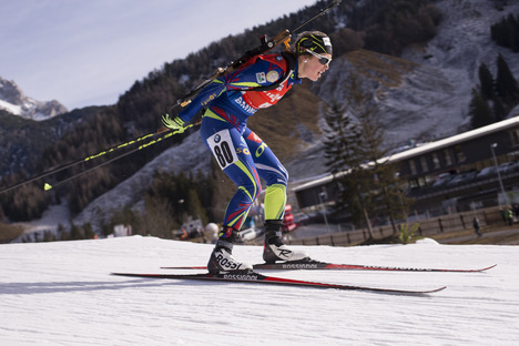 11.12.2015, Hochfilzen, Austria (AUT):Marine Bolliet (FRA) - IBU world cup biathlon, sprint women, Hochfilzen (AUT). www.nordicfocus.com. © Manzoni/NordicFocus. Every downloaded picture is fee-liable. NordicFocus 11.12.2015, Hochfilzen, Austria (AUT):Marine Bolliet (FRA) - IBU world cup biathlon, sprint women, Hochfilzen (AUT). www.nordicfocus.com. © Manzoni/NordicFocus. Every downloaded picture is fee-liable.