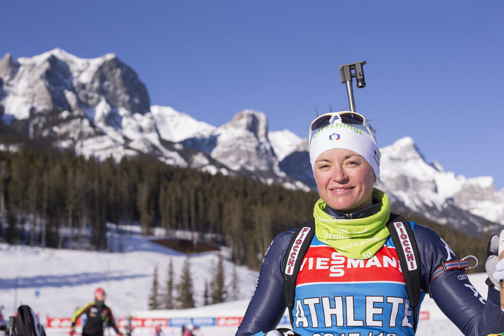 03.02.2016, Canmore, Canada (CAN):Karin Oberhofer (ITA) -  IBU world cup biathlon, training, Canmore (CAN). www.nordicfocus.com. © Manzoni/NordicFocus. Every downloaded picture is fee-liable.