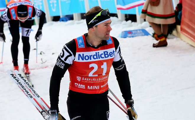 JÖRGEN BRINK var den sista som fick släppa tätgruppen. Han blev bäste svensk på en 4:e plats. Foto/rights: MARCELA HAVLOVA/sweski.com