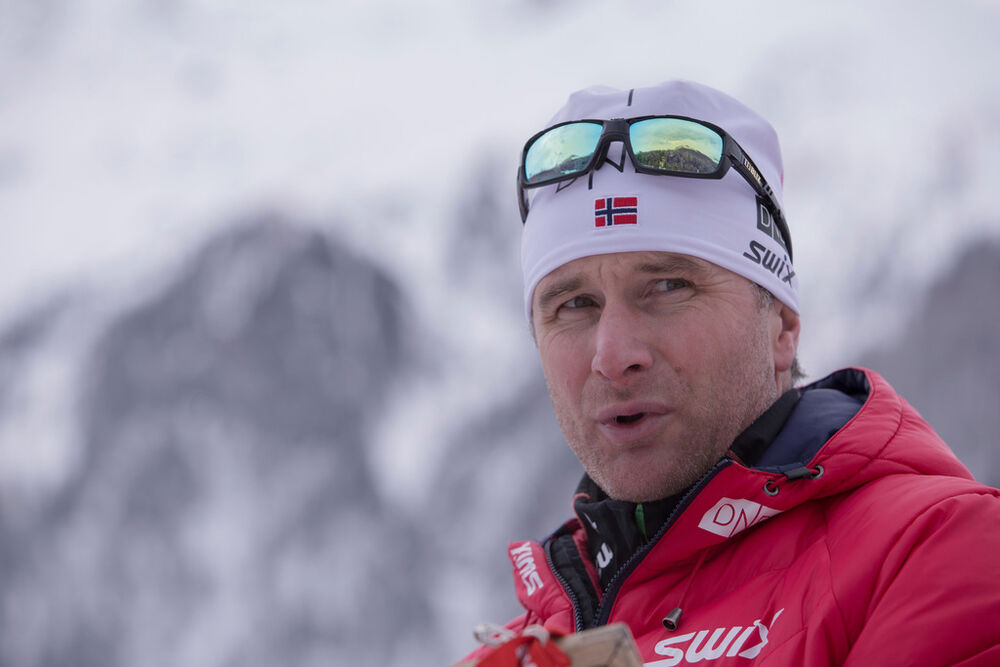 21.01.2015, Antholz, Italy (ITA): Egil Gjelland (NOR) coach Team Norway- IBU world cup biathlon, training, Antholz (ITA). www.nordicfocus.com. © Manzoni/NordicFocus. Every downloaded picture is fee-liable.