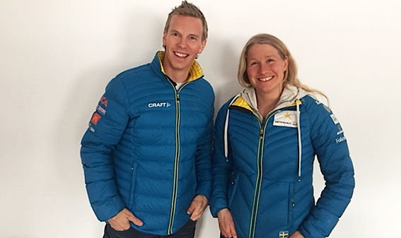 FREDRIK UUSITALO och Martina Höök är landslagstränare för U- och juniorlandslaget den kommande säsongen. Foto: SVENSKA SKIDFÖRBUNDET