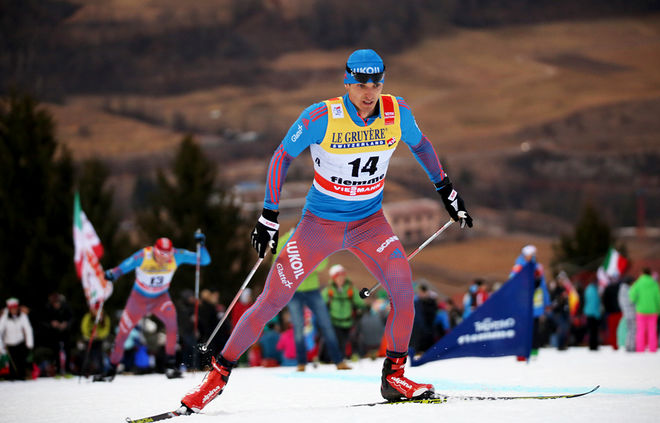 EVGENIY BELOV är en av dom ryska åkarna som lyckats bäst i Tour de Ski, nu är han också avstängd och får inte starta. Foto/rights: MARCELA HAVLOVA/sweski.com