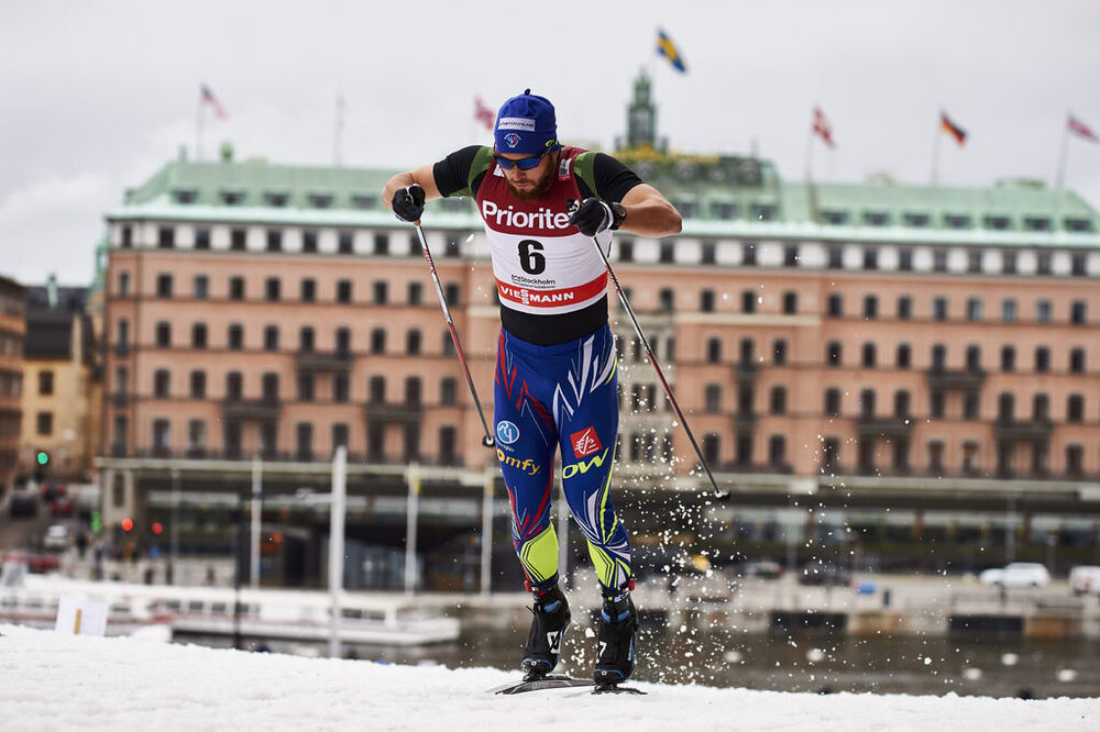 11.02.2016, Stockholm, Sweden (SWE):Baptiste Gros (FRA) - FIS world cup cross-country, individual sprint, Stockholm (SWE). www.nordicfocus.com. © Felgenhauer/NordicFocus. Every downloaded picture is fee-liable.