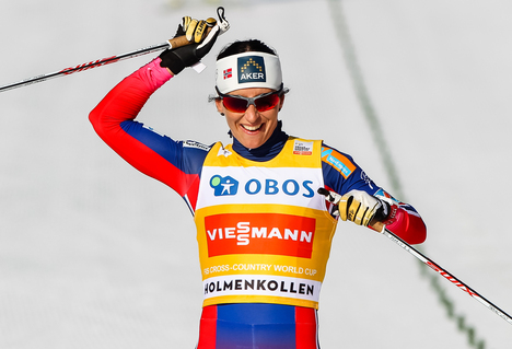 15.03.2015, Oslo, Norway (NOR): Marit Bjoergen (NOR), Fischer, Swix, Rottefella- FIS world cup cross-country, mass women, Oslo (NOR). www.nordicfocus.com. © Laiho/NordicFocus. Every downloaded picture is fee-liable. NordicFocus 15.03.2015, Oslo, Norway (NOR): Marit Bjoergen (NOR), Fischer, Swix, Rottefella- FIS world cup cross-country, mass women, Oslo (NOR). www.nordicfocus.com. © Laiho/NordicFocus. Every downloaded picture is fee-liable.