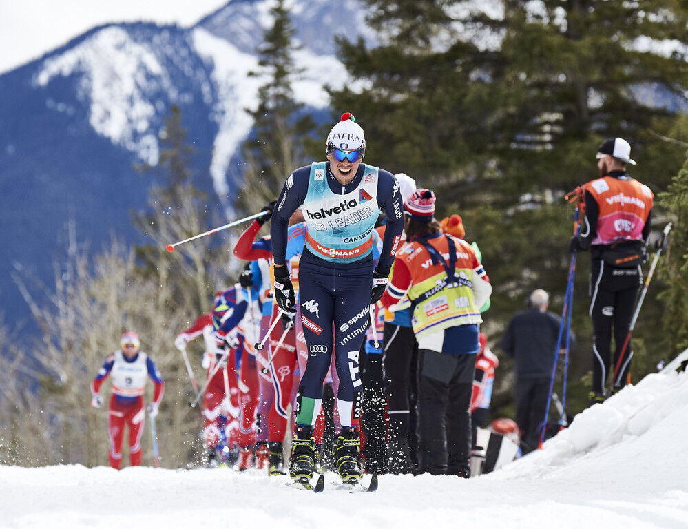 09.03.2016, Canmore, Canada (CAN):Francesco De Fabiani (ITA) - FIS world cup cross-country, skiathlon men, Canmore (CAN). www.nordicfocus.com. © Felgenhauer/NordicFocus. Every downloaded picture is fee-liable.