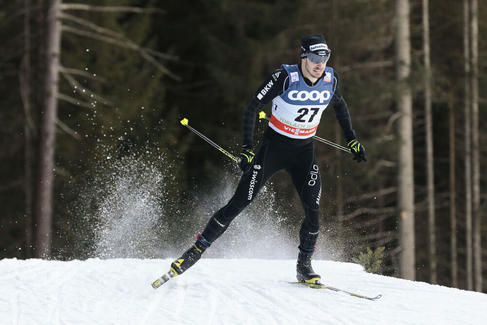 19.12.2015, Toblach, Italy (ITA):Gianluca Cologna (SUI) - FIS world cup cross-country, individual sprint, Toblach (ITA). www.nordicfocus.com. © Modica/NordicFocus. Every downloaded picture is fee-liable.