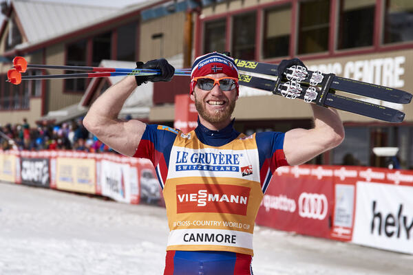 12.03.2016, Canmore, Canada (CAN):Martin Johnsrud Sundby (NOR) - FIS world cup cross-country, pursuit men, Canmore (CAN). www.nordicfocus.com. © Felgenhauer/NordicFocus. Every downloaded picture is fee-liable. NordicFocus