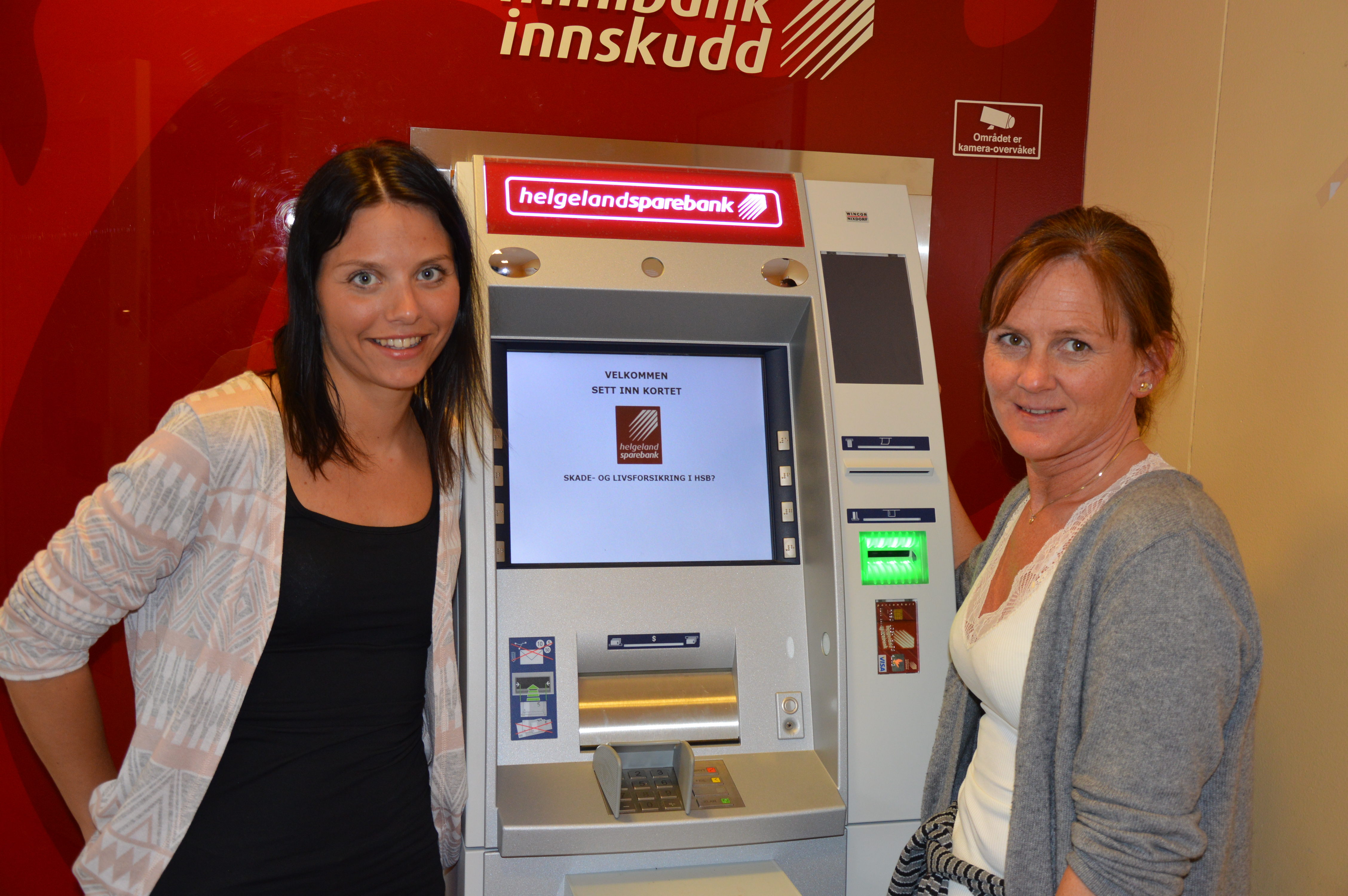 Ny minibank- Helene og Elin
