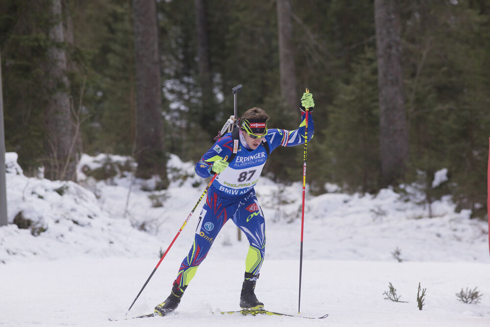 17.12.2015, Pokljuka, Slovenia (SLO):Florent Claude (FRA) -  IBU world cup biathlon, sprint men, Pokljuka (SLO). www.nordicfocus.com. © Manzoni/NordicFocus. Every downloaded picture is fee-liable.