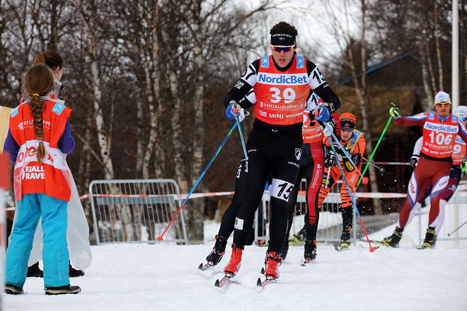 MARKUS OTTOSSON är en av stjärnorna i Lager 157 Ski Team. Här från Årefjällsloppet i vintras. Foto/rights: MARCELA HAVLOVA/sweski.com
