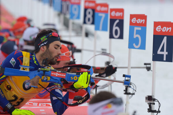 10.03.2016, Oslo, Norway (NOR):Martin Fourcade (FRA) - IBU world championships biathlon, individual men, Oslo (NOR). www.nordicfocus.com. © Tumashov/NordicFocus. Every downloaded picture is fee-liable. Tumashov/NordicFocus
