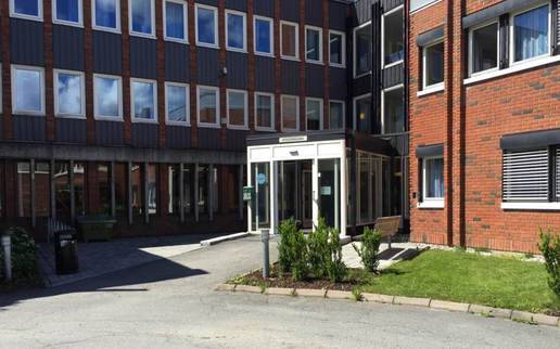Inngangsparti Lunner rådhus