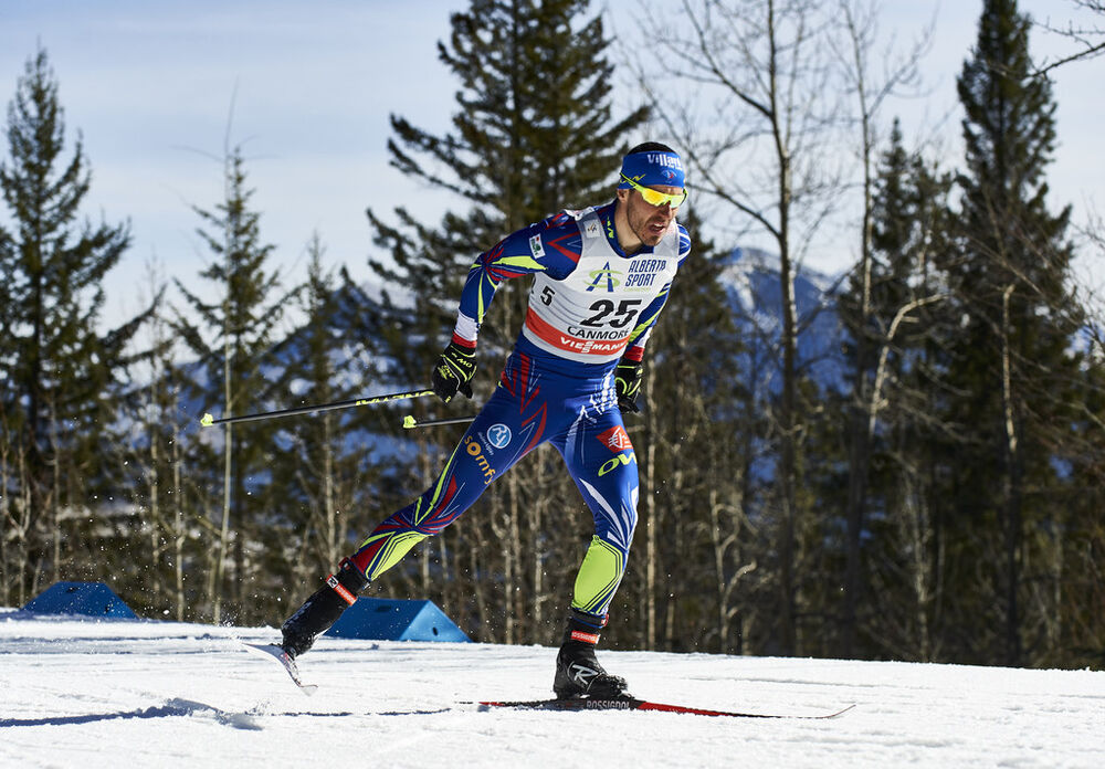 11.03.2016, Canmore, Canada (CAN):Robin Duvillard (FRA) - FIS world cup cross-country, 15km men, Canmore (CAN). www.nordicfocus.com. © Felgenhauer/NordicFocus. Every downloaded picture is fee-liable.