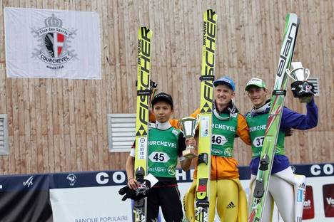 podium courchevel 2015