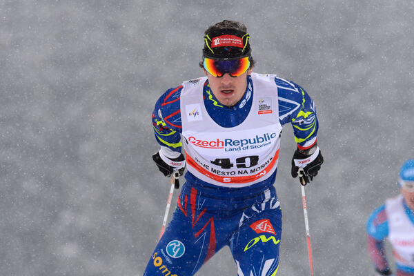 23.01.2016, Nove Mesto, Czech Republic (CZE):Valentin Chauvin (FRA) - FIS world cup cross-country, 15km men, Nove Mesto (CZE). www.nordicfocus.com. Â© Rauschendorfer/NordicFocus. Every downloaded picture is fee-liable. NordicFocus