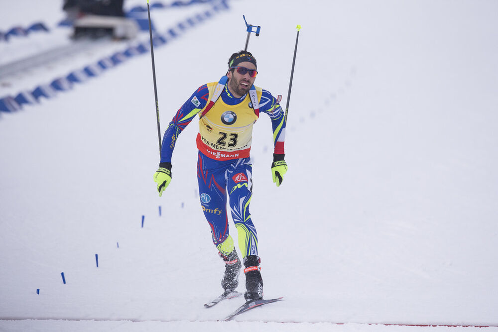10.03.2016, Oslo, Norway (NOR):Martin Fourcade (FRA) - IBU world championships biathlon, individual men, Oslo (NOR). www.nordicfocus.com. © NordicFocus. Every downloaded picture is fee-liable.
