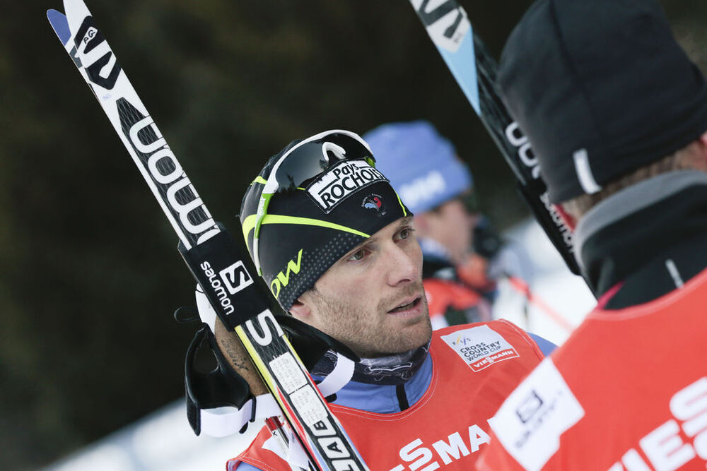 18.12.2015, Toblach, Italy (ITA):Jean Marc Gaillard (FRA) - FIS world cup cross-country, training, Toblach (ITA). www.nordicfocus.com. © Modica/NordicFocus. Every downloaded picture is fee-liable.