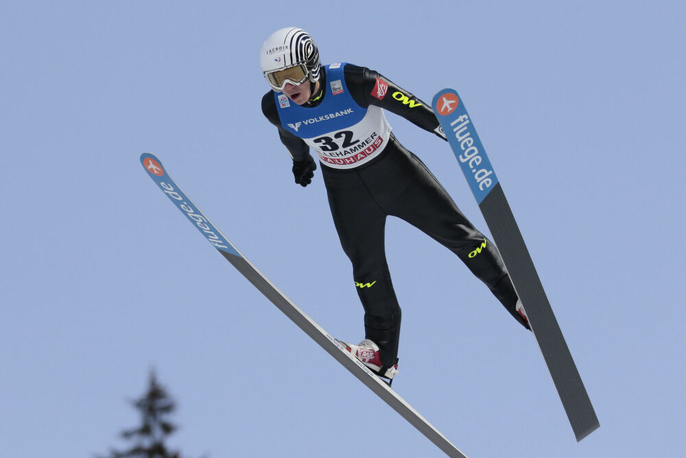 06.12.2015, Lillehammer, Norway (NOR):Ronan Lamy Chappuis (FRA) - FIS world cup ski jumping, individual HS138, Lillehammer (NOR). www.nordicfocus.com. © Modica/NordicFocus. Every downloaded picture is fee-liable.