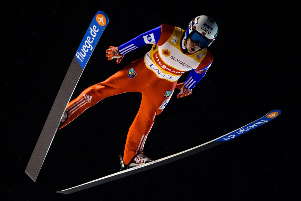22.02.2016, Kuopio, Finland (FIN): Anders Fannemel (NOR)- FIS world cup ski jumping, team HS127, Kuopio (FIN). www.nordicfocus.com. © Laiho/NordicFocus. Every downloaded picture is fee-liable.