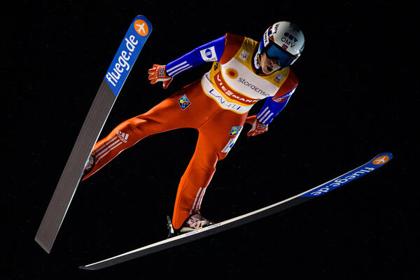 22.02.2016, Kuopio, Finland (FIN): Anders Fannemel (NOR)- FIS world cup ski jumping, team HS127, Kuopio (FIN). www.nordicfocus.com. © Laiho/NordicFocus. Every downloaded picture is fee-liable. NordicFocus