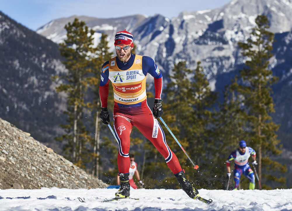 11.03.2016, Canmore, Canada (CAN):Martin Johnsrud Sundby (NOR) - FIS world cup cross-country, 15km men, Canmore (CAN). www.nordicfocus.com. © Felgenhauer/NordicFocus. Every downloaded picture is fee-liable.