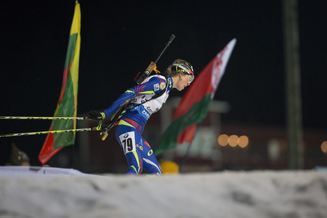 05.12.2015, Oestersund, Sweden (SWE):Marine Bolliet (FRA) - IBU world cup biathlon, sprint women, Oestersund (SWE). www.nordicfocus.com. © Manzoni/NordicFocus. Every downloaded picture is fee-liable. NordicFocus 05.12.2015, Oestersund, Sweden (SWE):Marine Bolliet (FRA) - IBU world cup biathlon, sprint women, Oestersund (SWE). www.nordicfocus.com. © Manzoni/NordicFocus. Every downloaded picture is fee-liable.