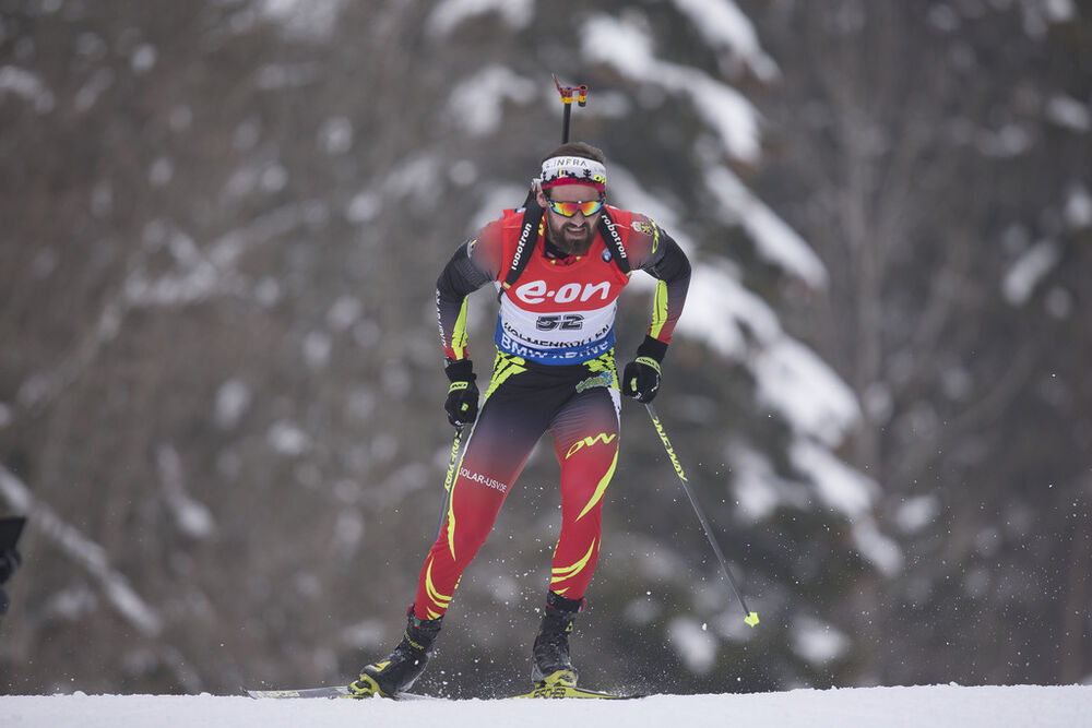 10.03.2016, Oslo, Norway (NOR):Michael Roesch (BEL) - IBU world championships biathlon, individual men, Oslo (NOR). www.nordicfocus.com. © NordicFocus. Every downloaded picture is fee-liable.