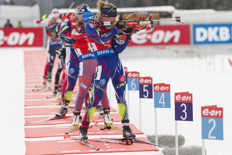 23.01.2016, Antholz, Italy (ITA):Marie Dorin (FRA) - IBU world cup biathlon, pursuit women, Antholz (ITA). www.nordicfocus.com. © Manzoni/NordicFocus. Every downloaded picture is fee-liable. NordicFocus 23.01.2016, Antholz, Italy (ITA):Marie Dorin (FRA) - IBU world cup biathlon, pursuit women, Antholz (ITA). www.nordicfocus.com. © Manzoni/NordicFocus. Every downloaded picture is fee-liable.