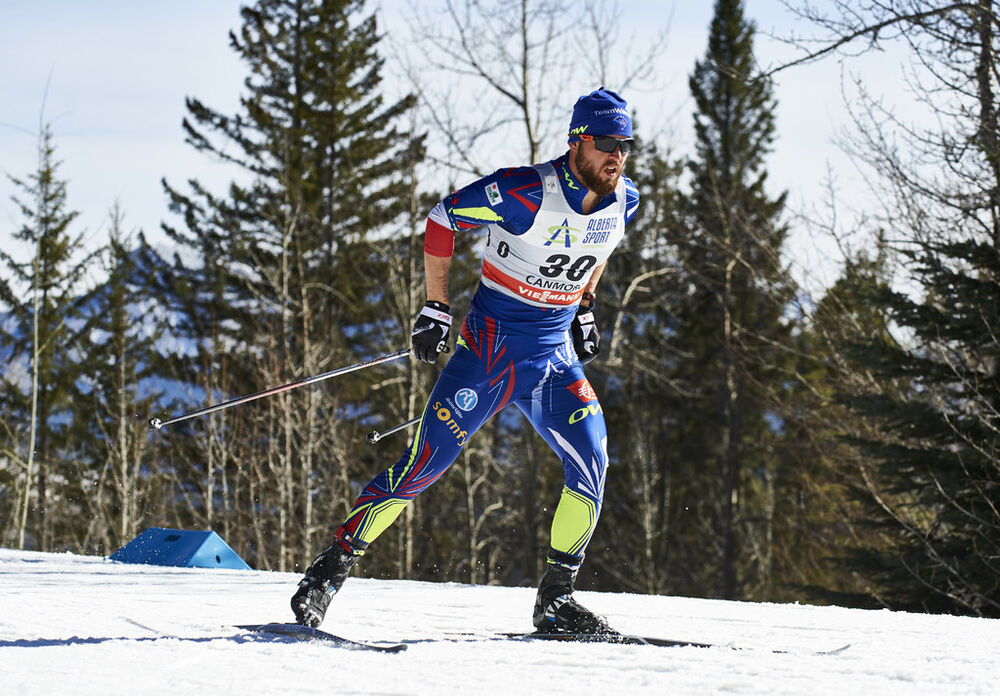 11.03.2016, Canmore, Canada (CAN):Baptiste Gros (FRA) - FIS world cup cross-country, 15km men, Canmore (CAN). www.nordicfocus.com. © Felgenhauer/NordicFocus. Every downloaded picture is fee-liable.