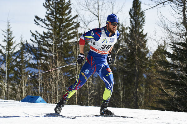 11.03.2016, Canmore, Canada (CAN):Baptiste Gros (FRA) - FIS world cup cross-country, 15km men, Canmore (CAN). www.nordicfocus.com. © Felgenhauer/NordicFocus. Every downloaded picture is fee-liable. NordicFocus