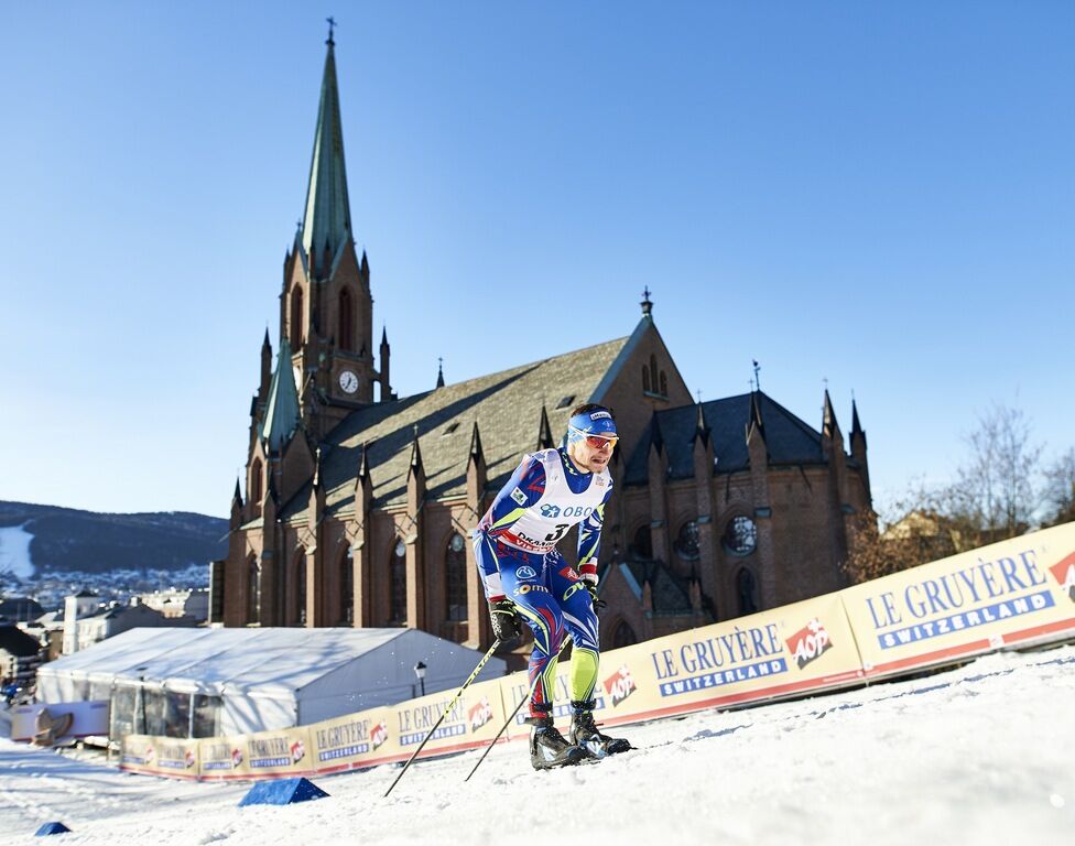 03.02.2016, Drammen, Norway (NOR):Renaud Jay (FRA) - FIS world cup cross-country, individual sprint, Drammen (NOR). www.nordicfocus.com. Â© Felgenhauer/NordicFocus. Every downloaded picture is fee-liable.