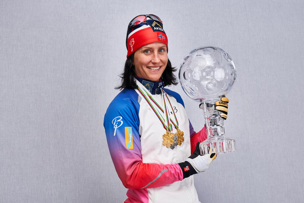 15.03.2015, Oslo, Norway (NOR): Marit Bjoergen (NOR)- FIS world cup cross-country, cups, Oslo (NOR). www.nordicfocus.com. © Felgenhauer/NordicFocus. Every downloaded picture is fee-liable.
