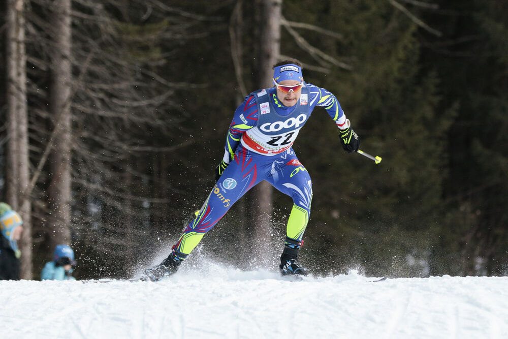 19.12.2015, Toblach, Italy (ITA):Renaud Jay (FRA) - FIS world cup cross-country, individual sprint, Toblach (ITA). www.nordicfocus.com. © Modica/NordicFocus. Every downloaded picture is fee-liable.