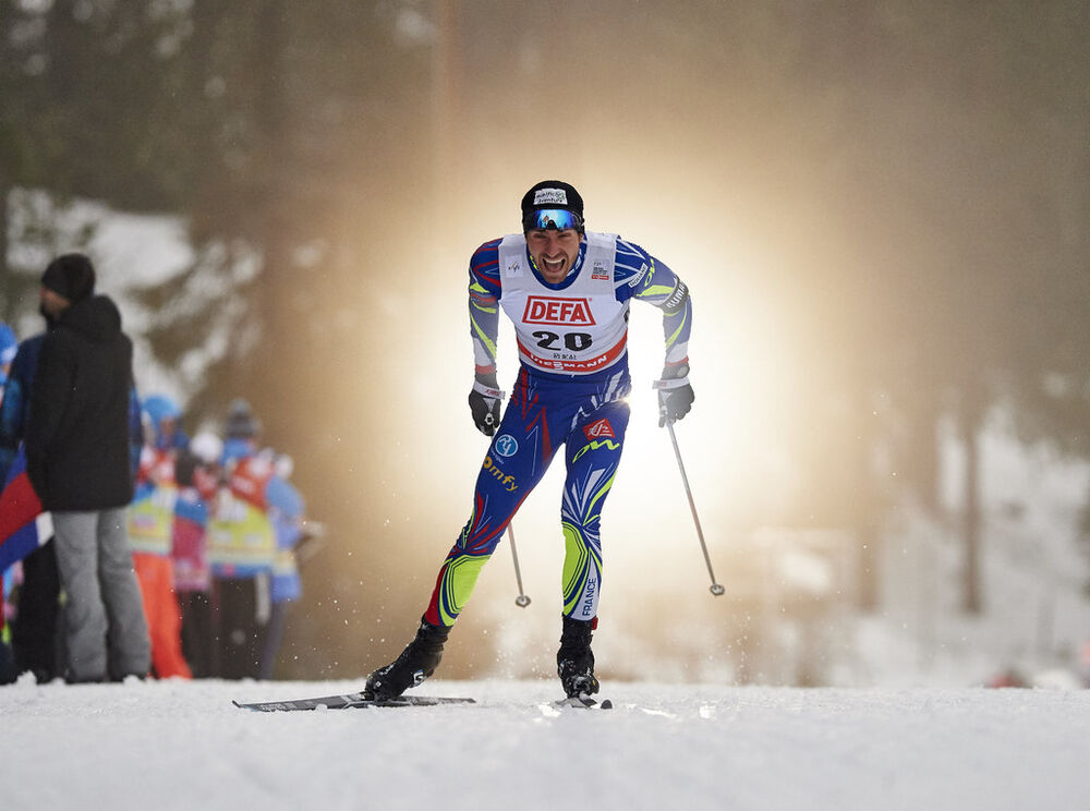 28.11.2015, Ruka, Finland (FIN):Maurice Manificat (FRA) - FIS world cup cross-country, 10km men, Ruka (FIN). www.nordicfocus.com. © Felgenhauer/NordicFocus. Every downloaded picture is fee-liable.