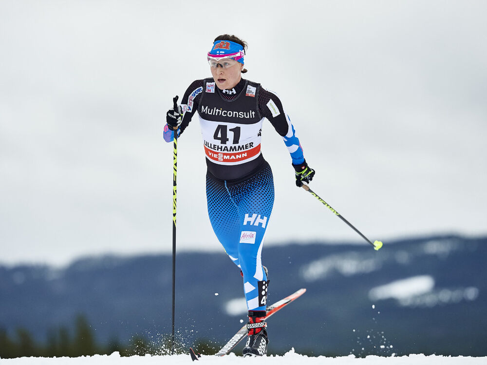 05.12.2015, Lillehammer, Norway (NOR):Aino-Kaisa Saarinen (FIN) - FIS world cup cross-country, skiathlon women, Lillehammer (NOR). www.nordicfocus.com. © Felgenhauer/NordicFocus. Every downloaded picture is fee-liable.