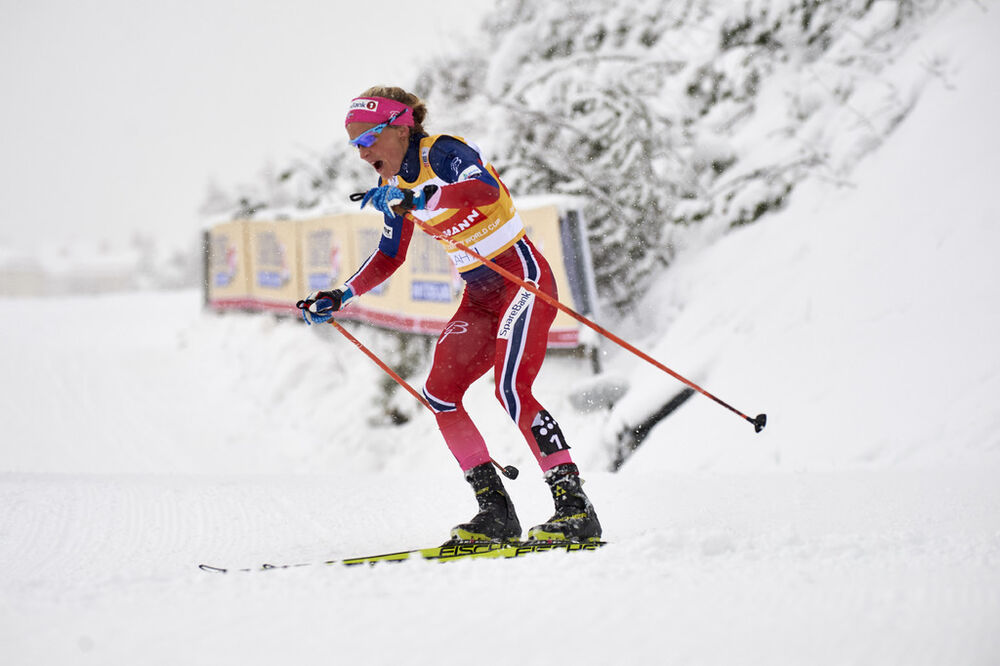 21.02.2016, Lahti, Finland (FIN):Therese Johaug (NOR) - FIS world cup cross-country, skiathlon women, Lahti (FIN). www.nordicfocus.com. © Felgenhauer/NordicFocus. Every downloaded picture is fee-liable.