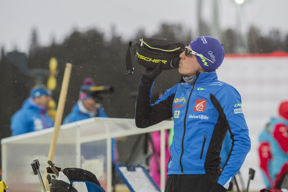 16.03.2016, Khanty-Mansiysk, Russia (RUS):Quentin Fillon Maillet (FRA) -  IBU world cup biathlon, training, Khanty-Mansiysk (RUS). www.nordicfocus.com. © Manzoni/NordicFocus. Every downloaded picture is fee-liable.