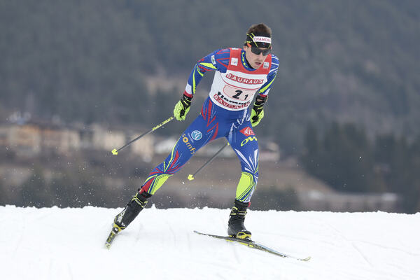 26.02.2016, Val di Fiemme, Italy (ITA):Francois Braud (FRA) - FIS world cup nordic combined, team sprint HS134/2x7.5km, Val di Fiemme (ITA). www.nordicfocus.com. © Modica/NordicFocus. Every downloaded picture is fee-liable. NordicFocus