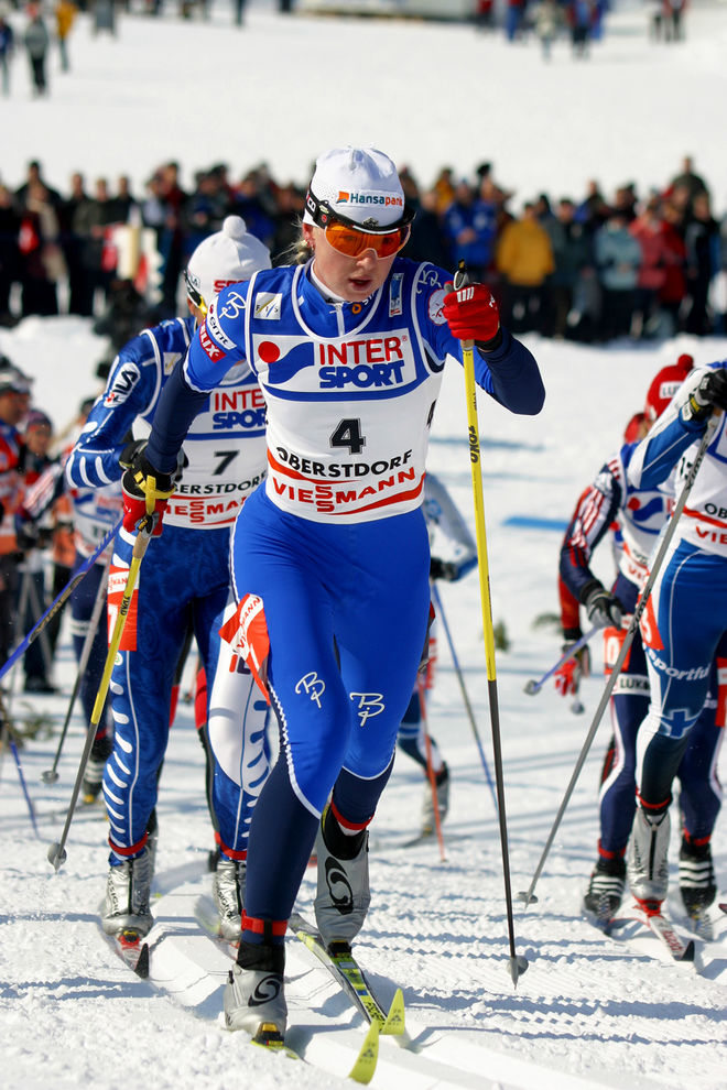 KRISTINA SMIGUN-VÄHI får behålla sina två OS-guld från OS i Turin 2006. Hennes dopingtest har retestats och visade inget otillåtet. Foto: KEK-STOCK