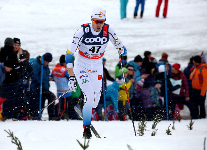 OSKAR SVENSSON är tillbaka i landslagsdräkten när världscupen fortsätter med klassisk sprint i Drammen på onsdag. Foto/rights: MARCELA HAVLOVA/sweski.com