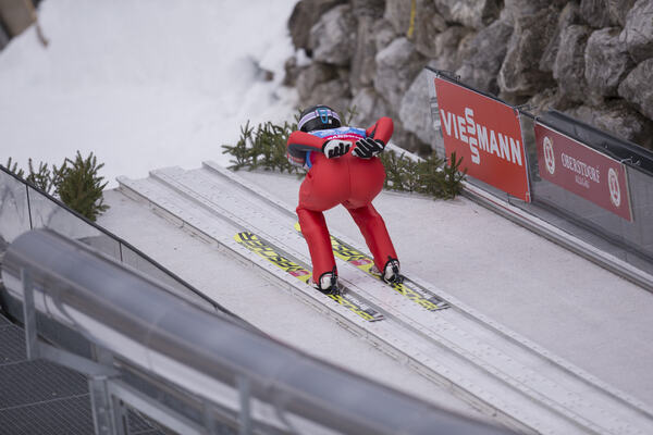 30.01.2016, Oberstdorf, Germany (GER):Maren Lundby (NOR) - FIS world cup ski jumping ladies, individual HS106, Oberstdorf (GER). www.nordicfocus.com. © Manzoni/NordicFocus. Every downloaded picture is fee-liable. NordicFocus