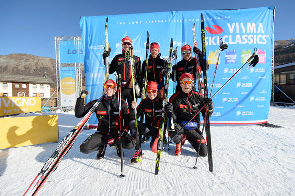 05.12.2015, Livigno, Italy (ITA): Team Santander - Ski Classics La Sgambeda, Prologue ProTeam Tempo, Livigno (ITA). www.nordicfocus.com. © Rauschendorfer/NordicFocus. Every downloaded picture is fee-liable. NordicFocus