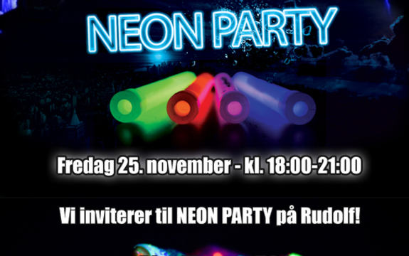 Neonparty Rudolf