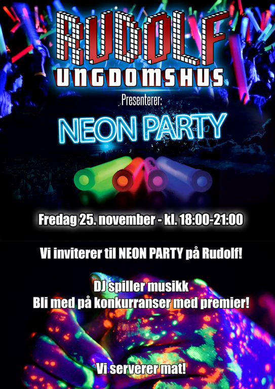 Neonparty Rudolf