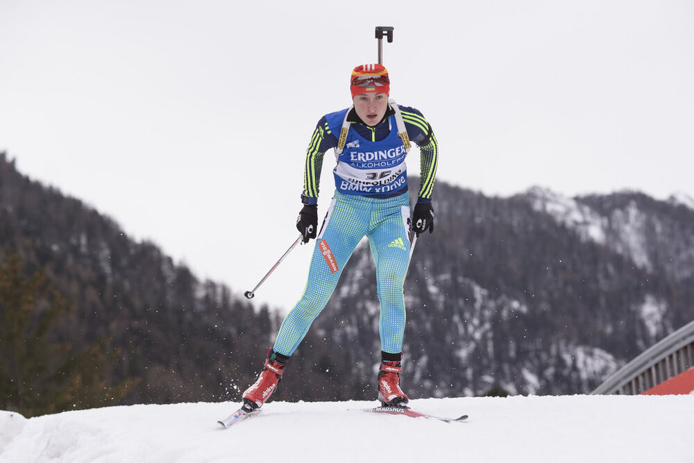 08.01.2016, Ruhpolding, Germany (GER):Olga Abramova (UKR) -  IBU world cup biathlon, sprint women, Ruhpolding replacing Oberhof (GER). www.nordicfocus.com. © Manzoni/NordicFocus. Every downloaded picture is fee-liable.