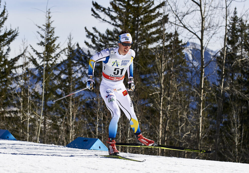 11.03.2016, Canmore, Canada (CAN):Marcus Hellner (SWE) - FIS world cup cross-country, 15km men, Canmore (CAN). www.nordicfocus.com. © Felgenhauer/NordicFocus. Every downloaded picture is fee-liable.
